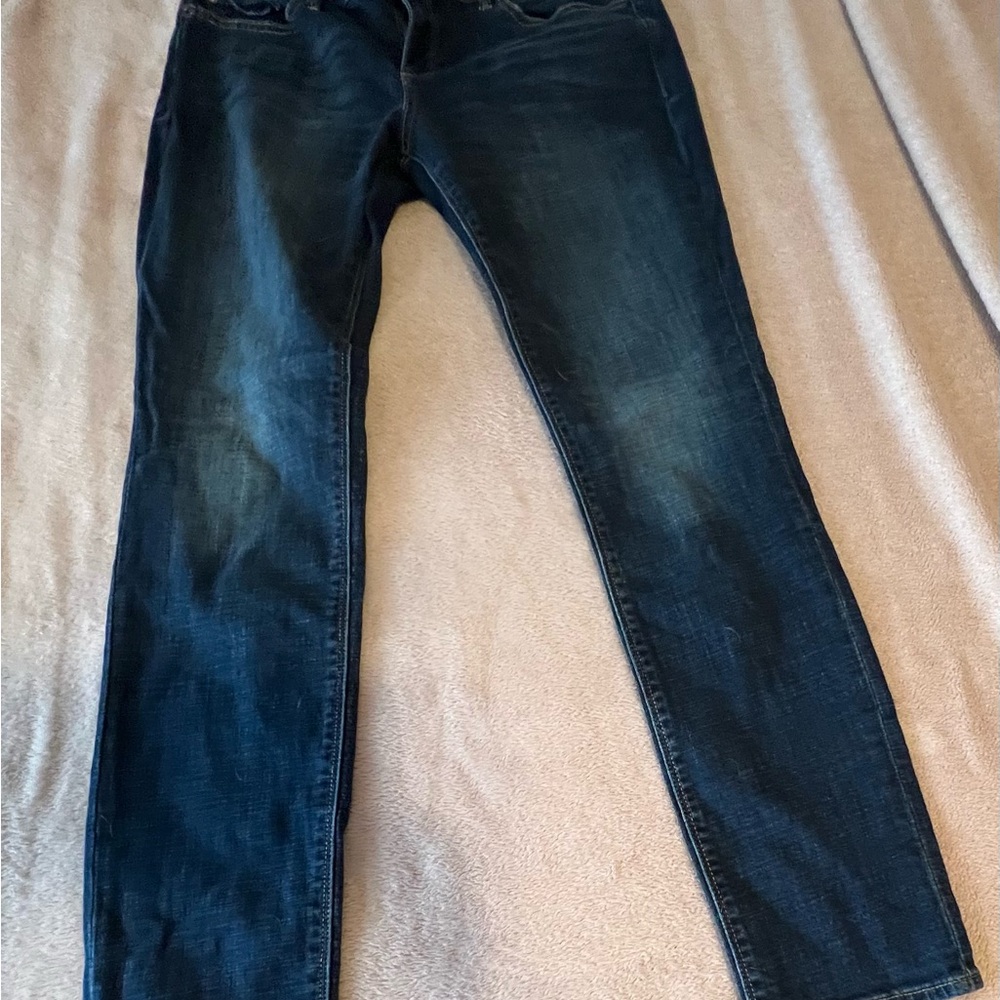 Lucky Dark Blue Denim Jeans